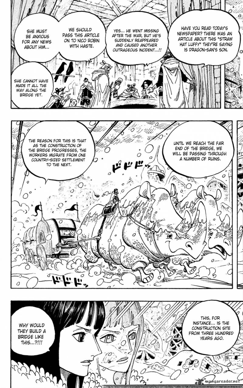 One Piece Chapter 593 page 4 - Chapter 593: NEWS