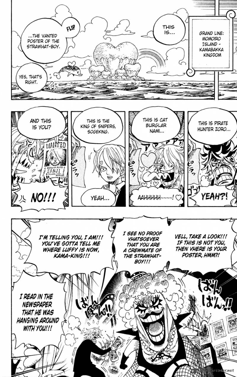 One Piece Chapter 593 page 6 - Chapter 593: NEWS