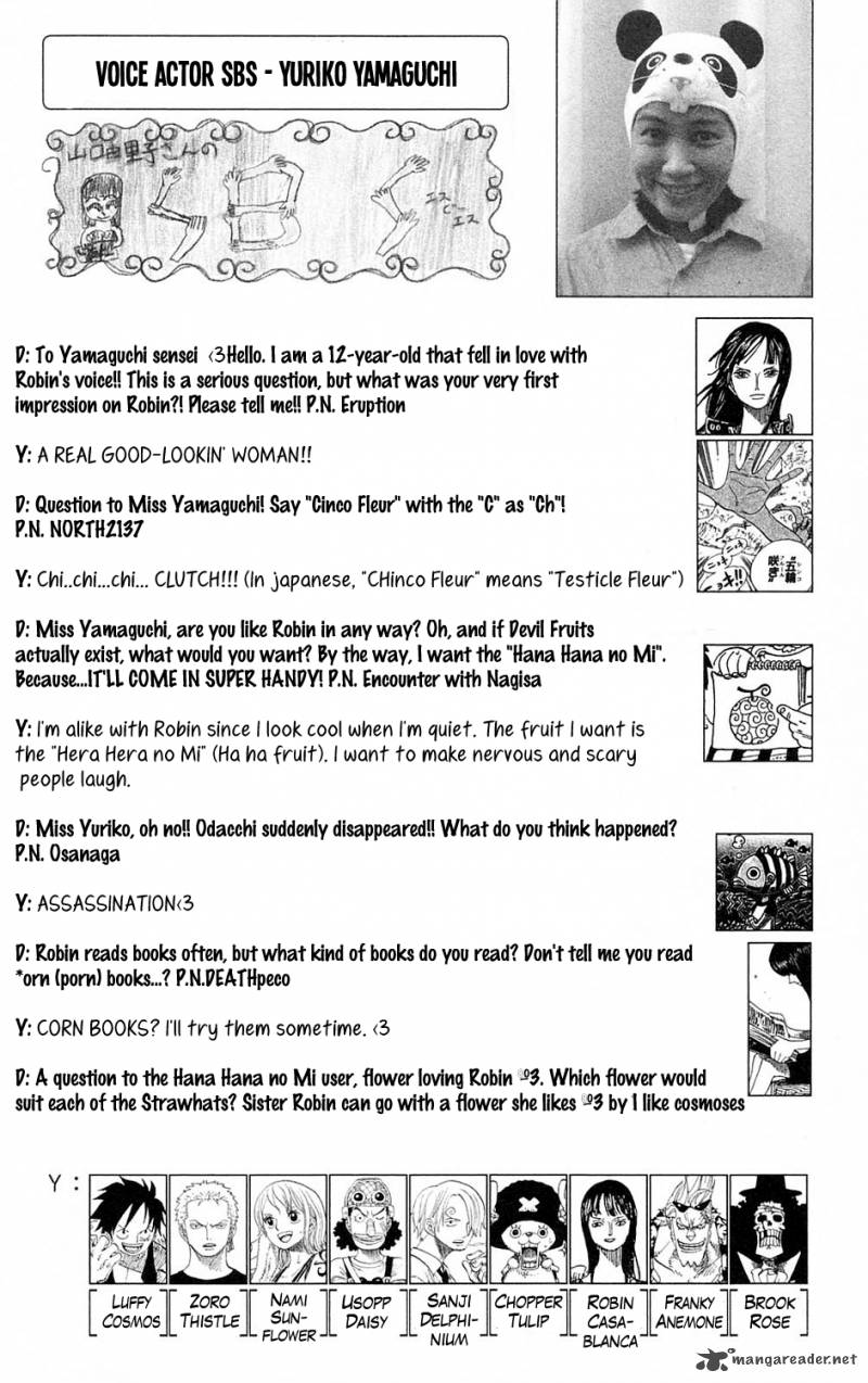 One Piece manga, chapter 594, page 20 of 25