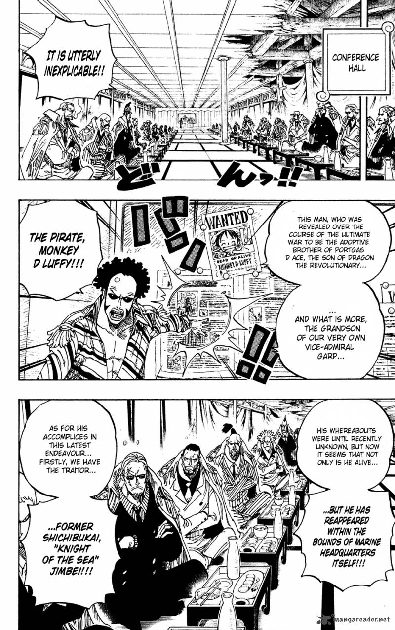 One Piece manga, chapter 594, page 8 of 25