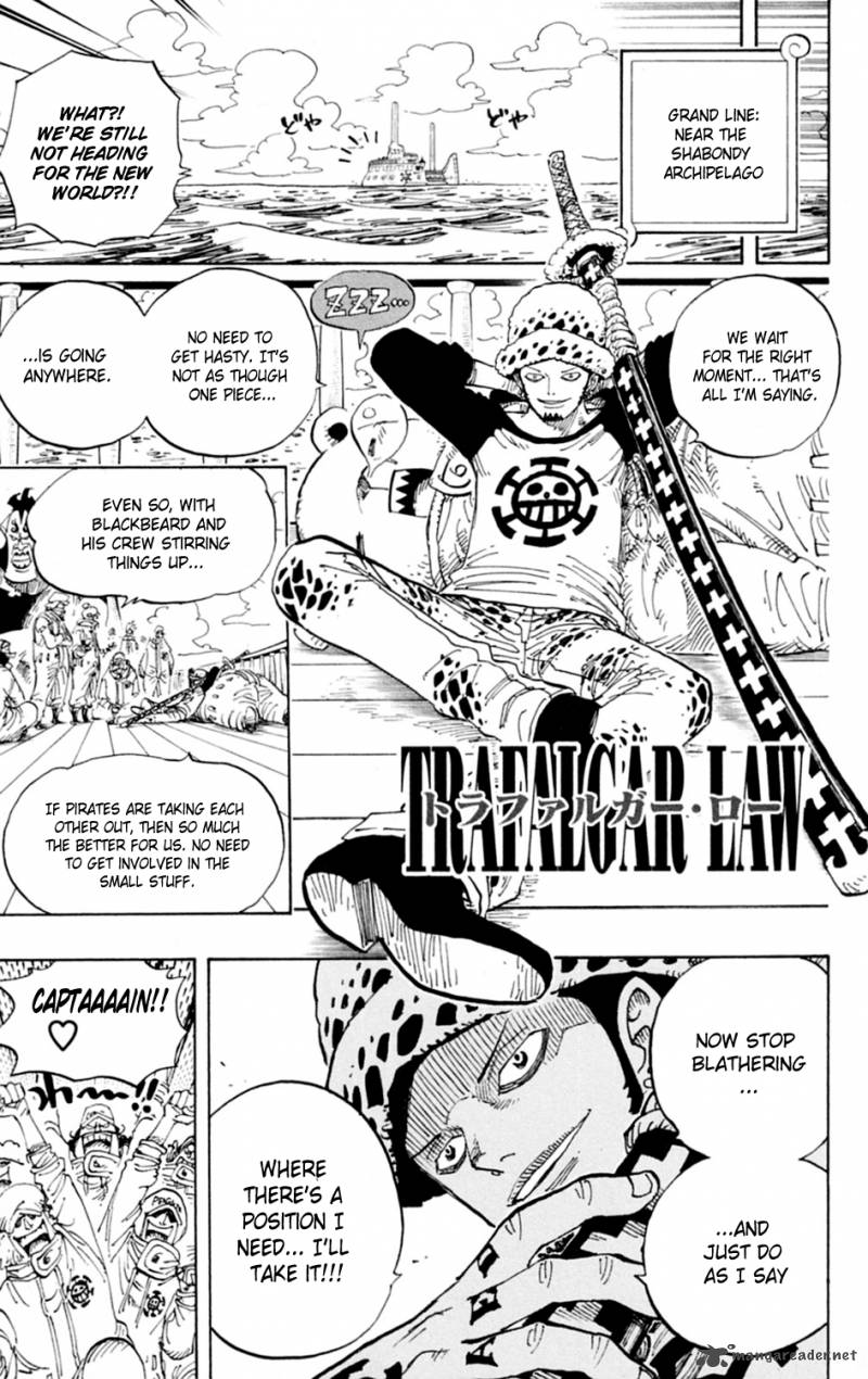 One Piece Chapter 595 page 12 - Chapter 595: The Pledge