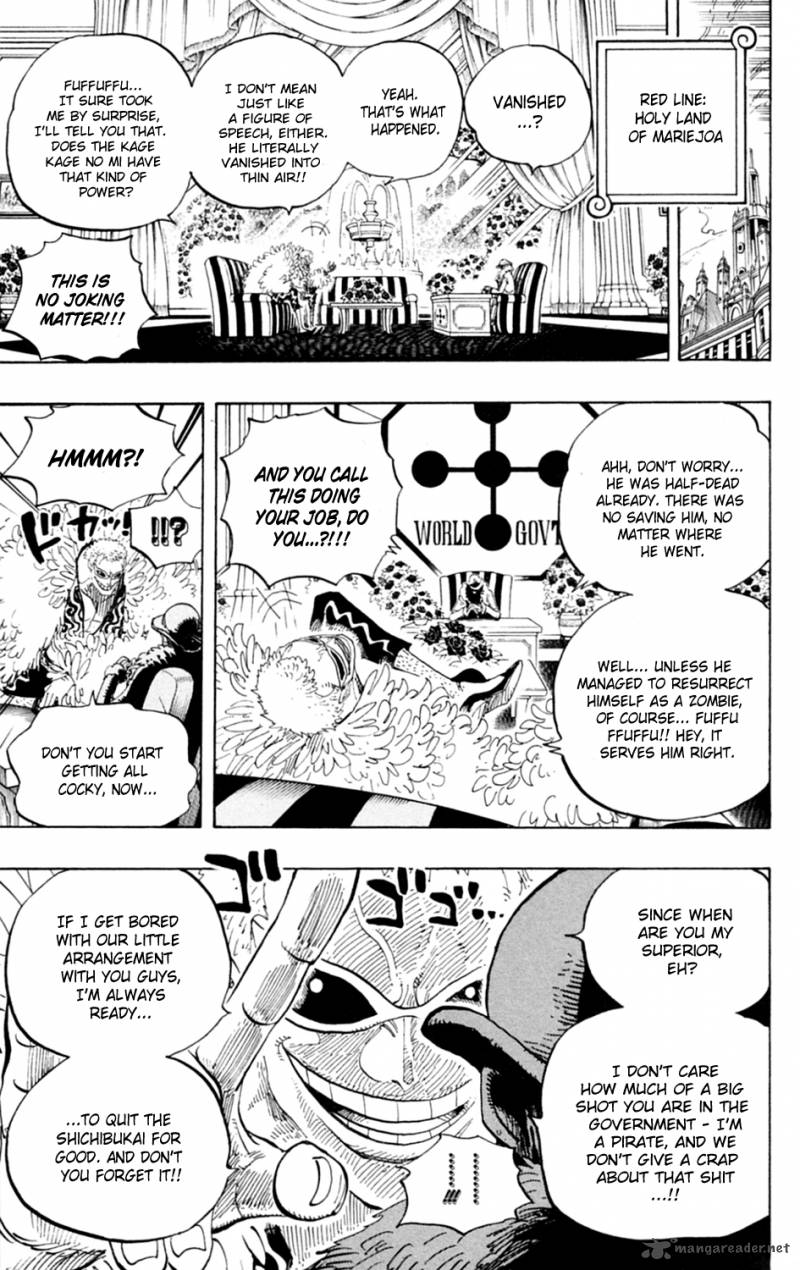 One Piece Chapter 595 page 19 - Chapter 595: The Pledge