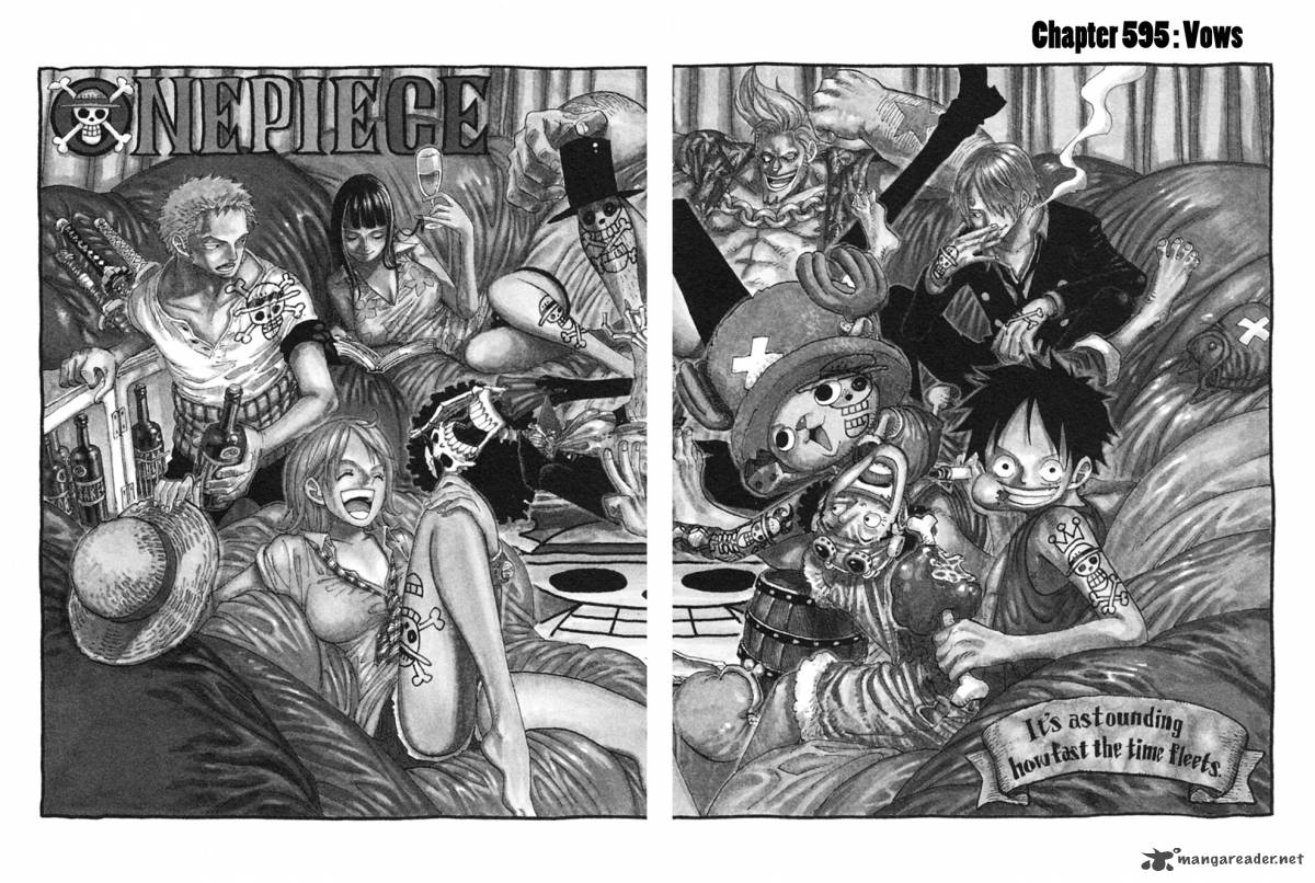 One Piece Chapter 595 page 9 - Chapter 595: The Pledge