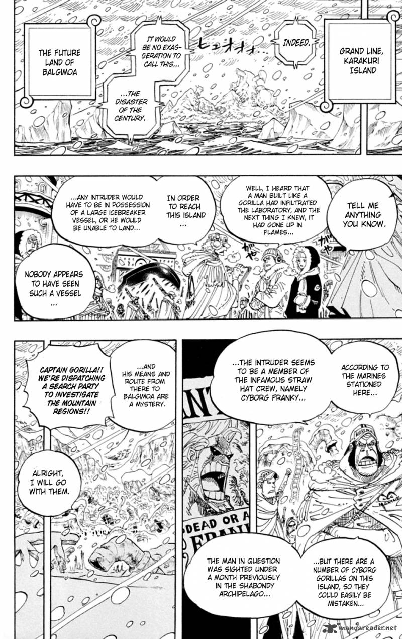 One Piece Chapter 596 page 12 - Chapter 596: SPECTRUM