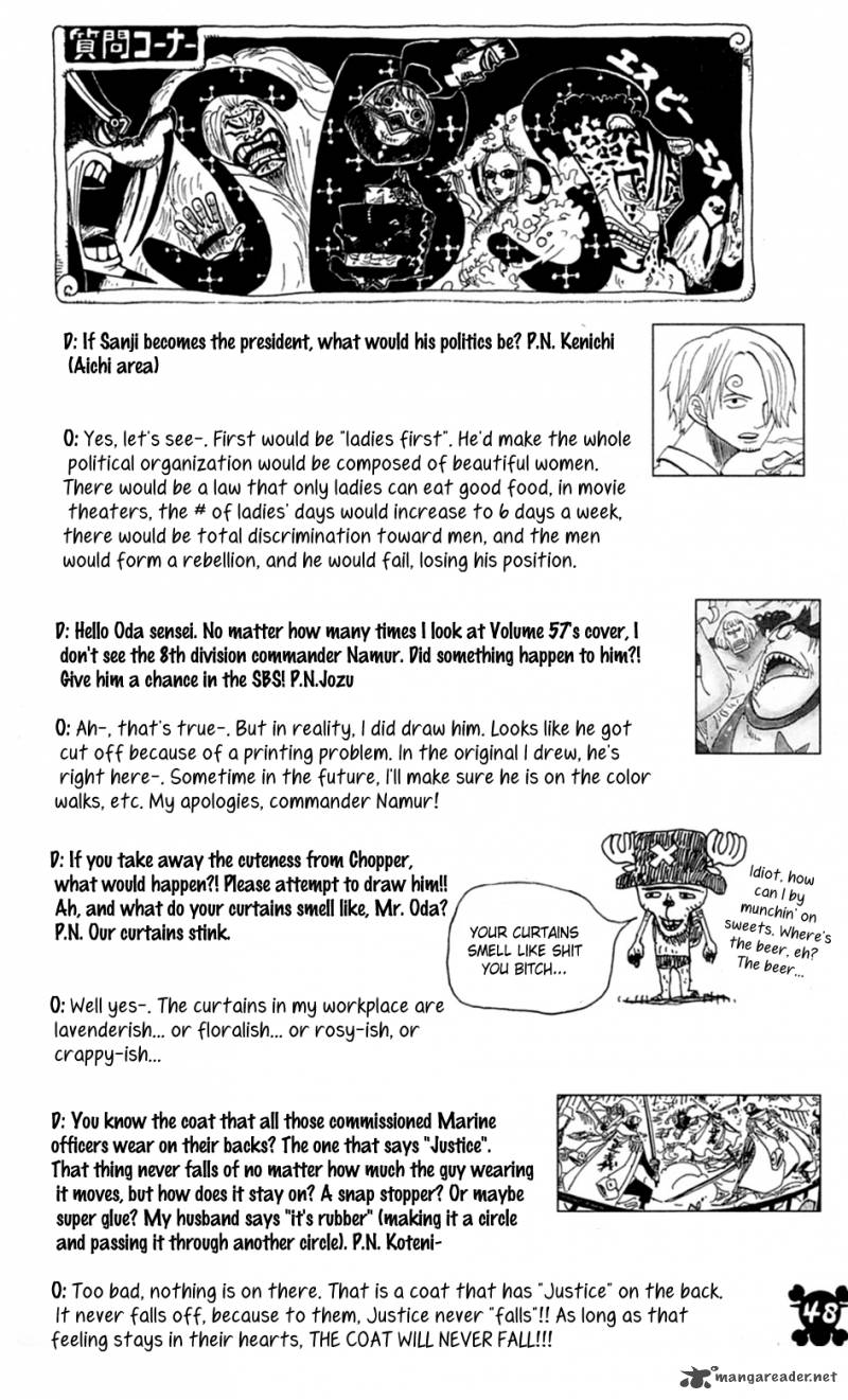 One Piece Chapter 596 page 20 - Chapter 596: SPECTRUM