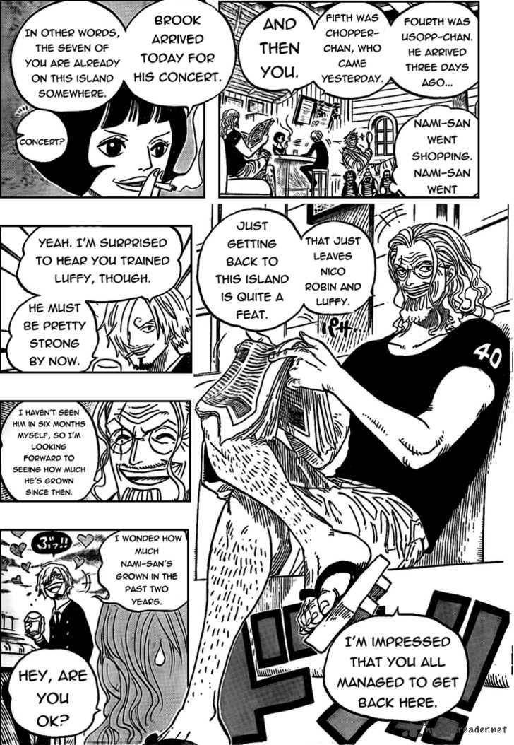 One Piece Chapter 598 page 16 - Chapter 598: 2 Years Later