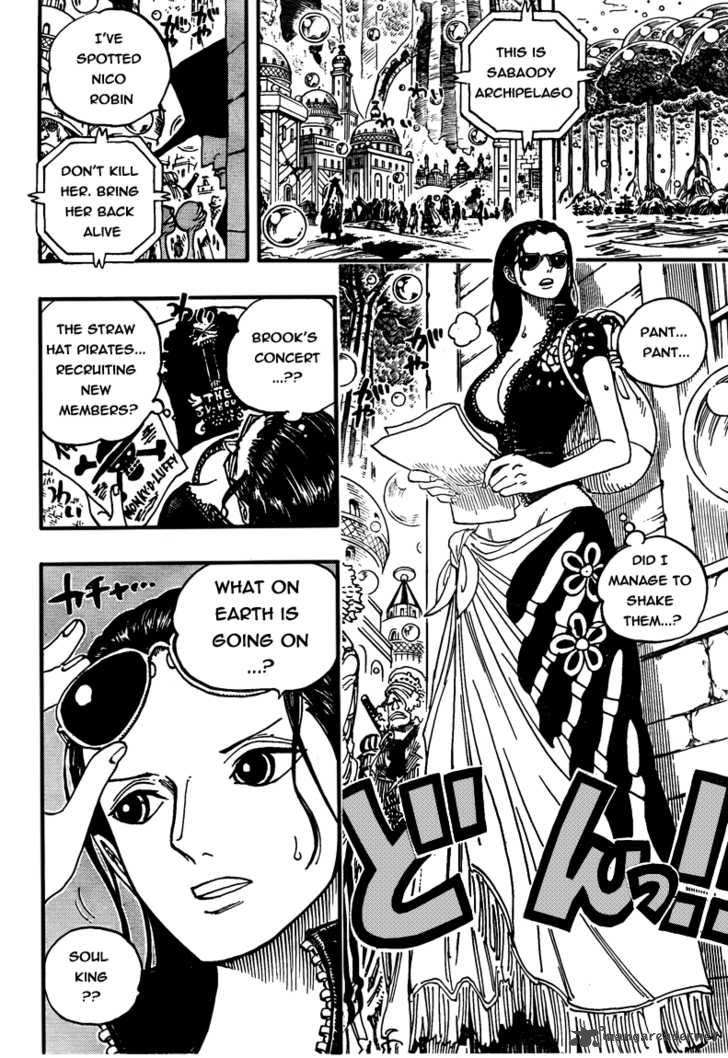 One Piece Chapter 598 page 17 - Chapter 598: 2 Years Later