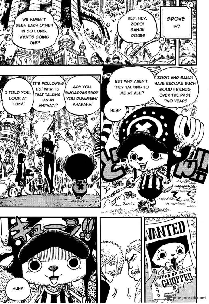 One Piece Chapter 598 page 18 - Chapter 598: 2 Years Later