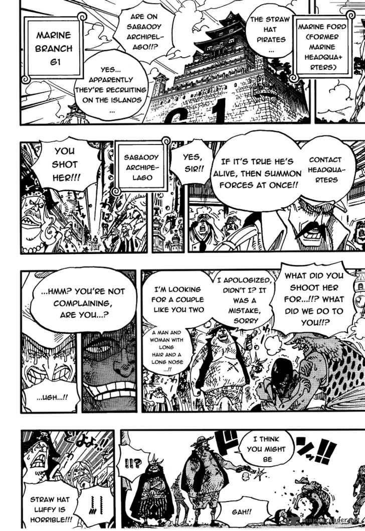One Piece Chapter 598 page 21 - Chapter 598: 2 Years Later