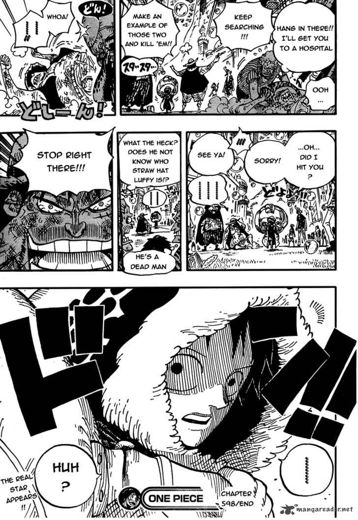 One Piece Chapter 598 page 22 - Chapter 598: 2 Years Later