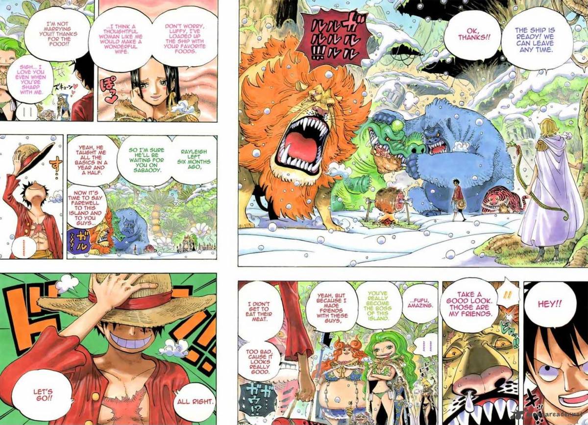One Piece Chapter 598 page 3 - Chapter 598: 2 Years Later