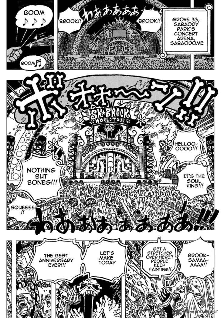 One Piece Chapter 598 page 7 - Chapter 598: 2 Years Later