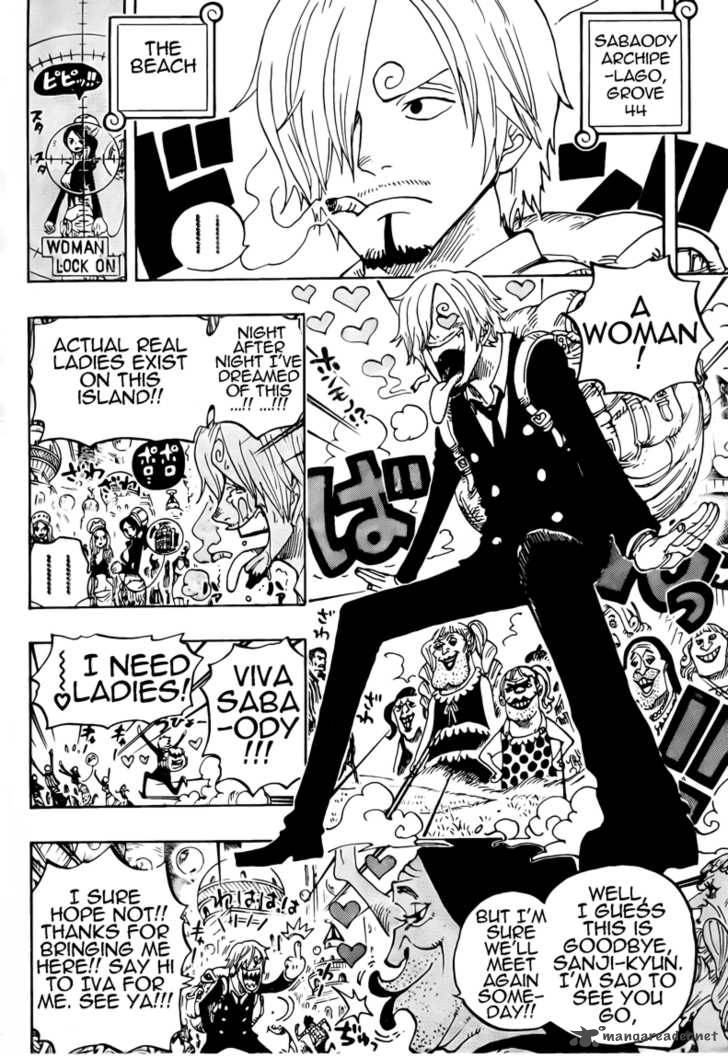 One Piece Chapter 598 page 8 - Chapter 598: 2 Years Later