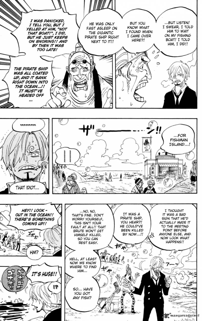 One Piece Chapter 599 page 16 - Chapter 599: Nine Pirates