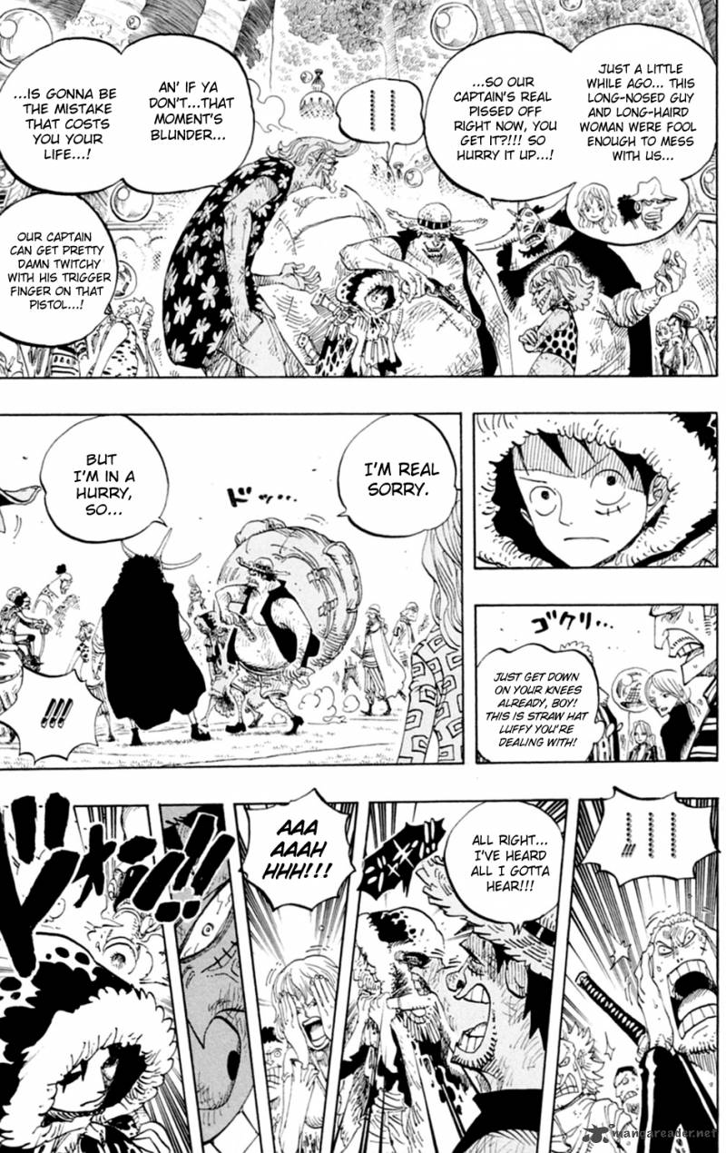 One Piece Chapter 599 page 5 - Chapter 599: Nine Pirates