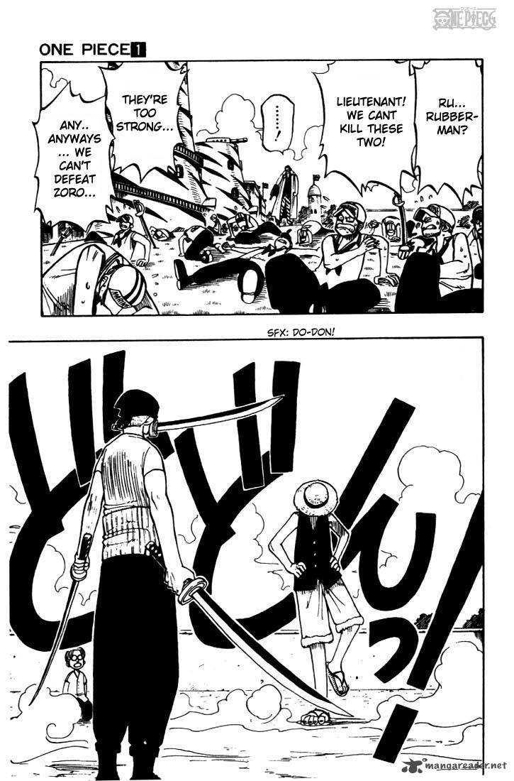One Piece Chapter 6 page 10 - Chapter 6: The First