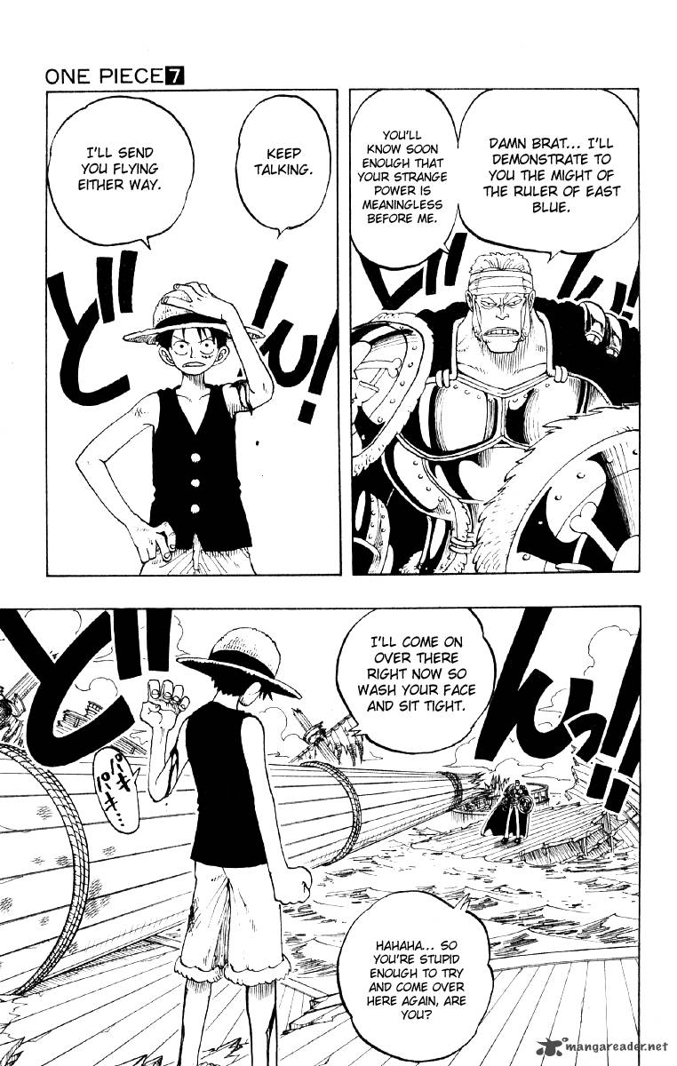 One Piece Chapter 60 page 17 - Chapter 60: Propriety