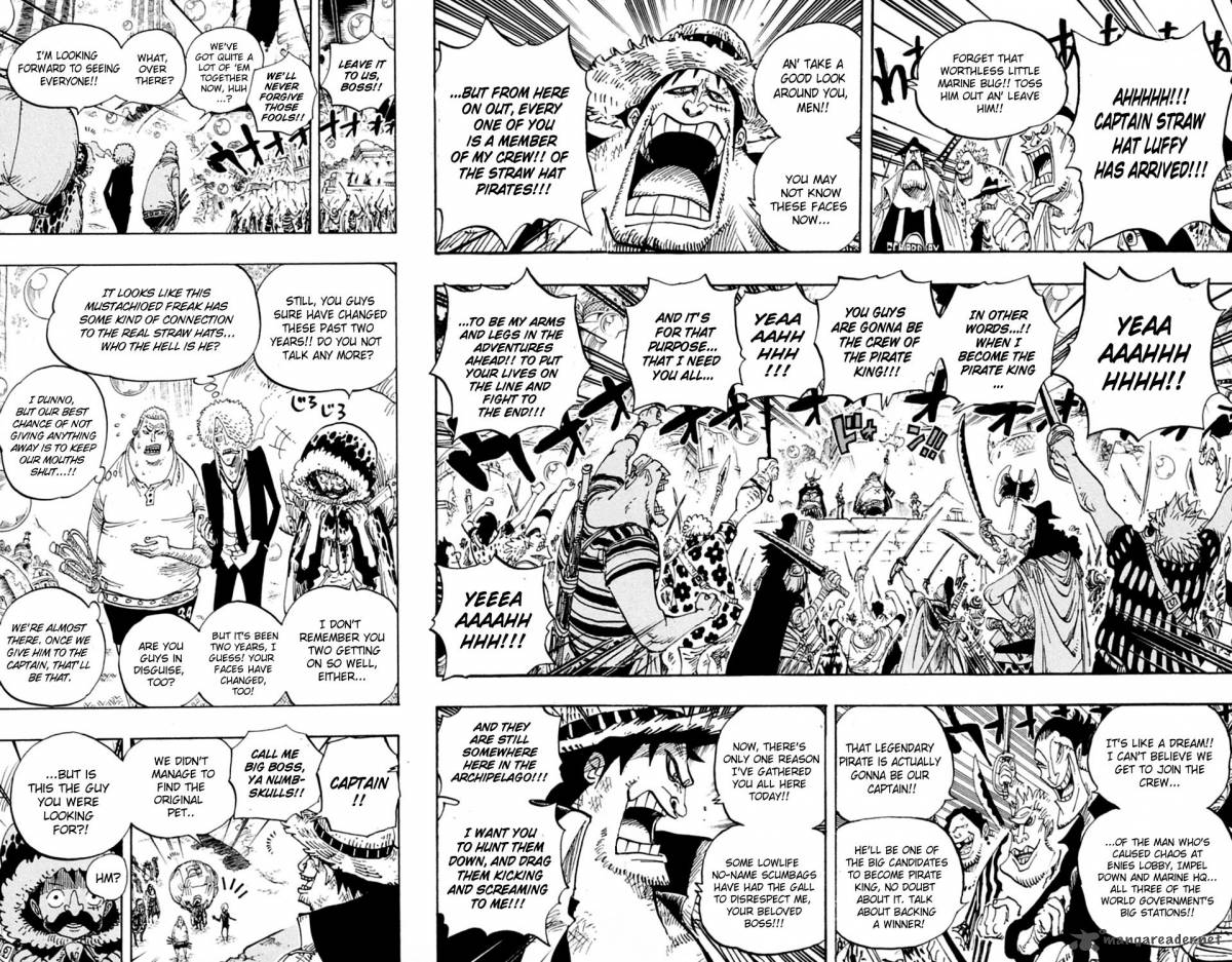 One Piece Chapter 600 page 10 - Chapter 600: Island of New Beginnings