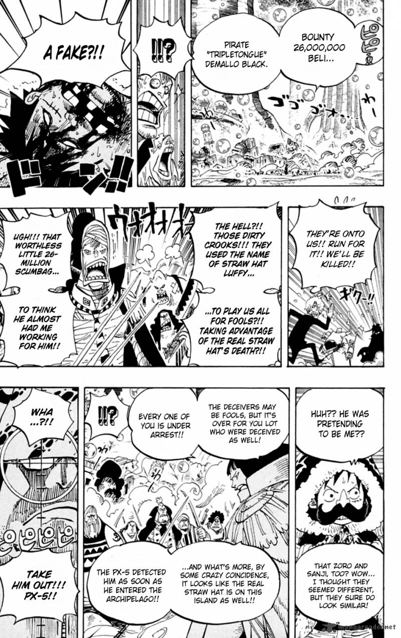 One Piece Chapter 601 page 10 - Chapter 601: Romance Dawn For the New World:
The Dawn of an Adventure
into a New World