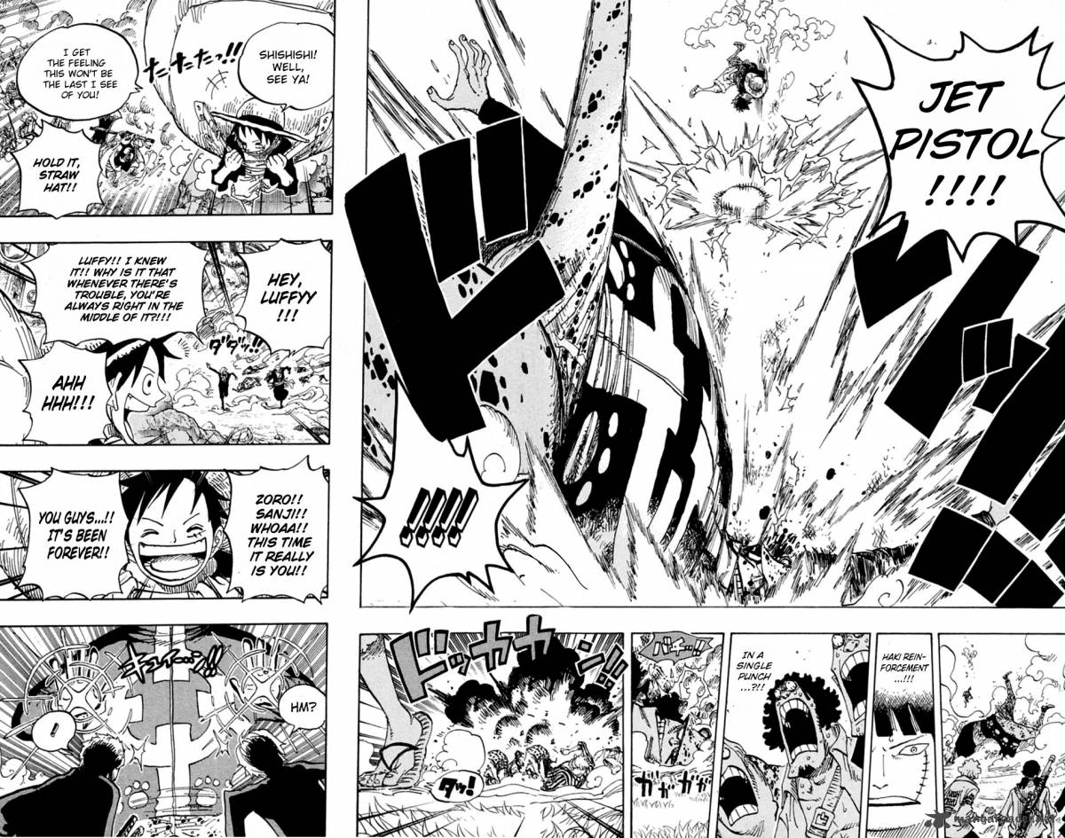 One Piece Chapter 601 page 13 - Chapter 601: Romance Dawn For the New World:
The Dawn of an Adventure
into a New World
