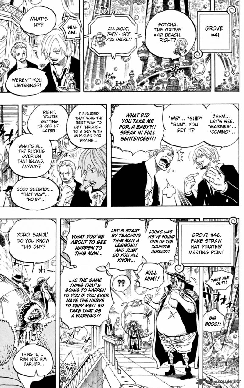 One Piece Chapter 601 page 3 - Chapter 601: Romance Dawn For the New World:
The Dawn of an Adventure
into a New World