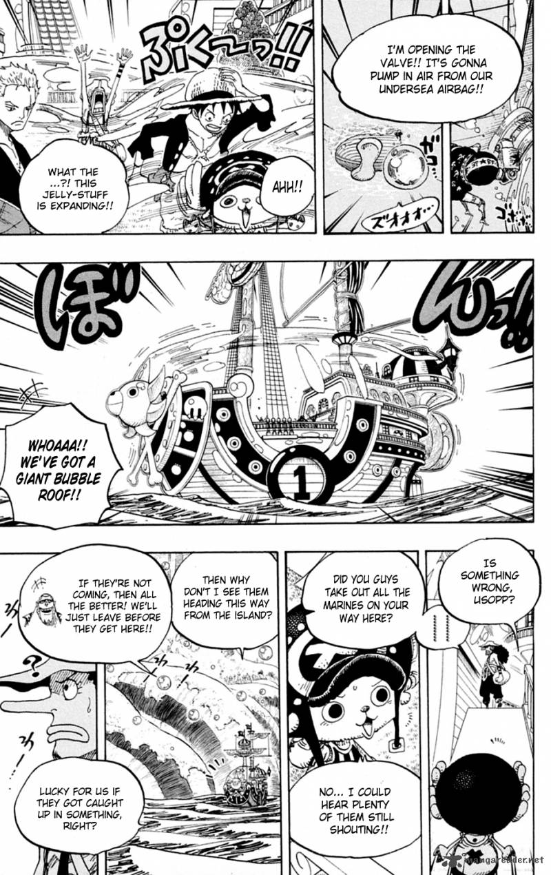 One Piece Chapter 602 page 10 - Chapter 602: Downward Ho!!