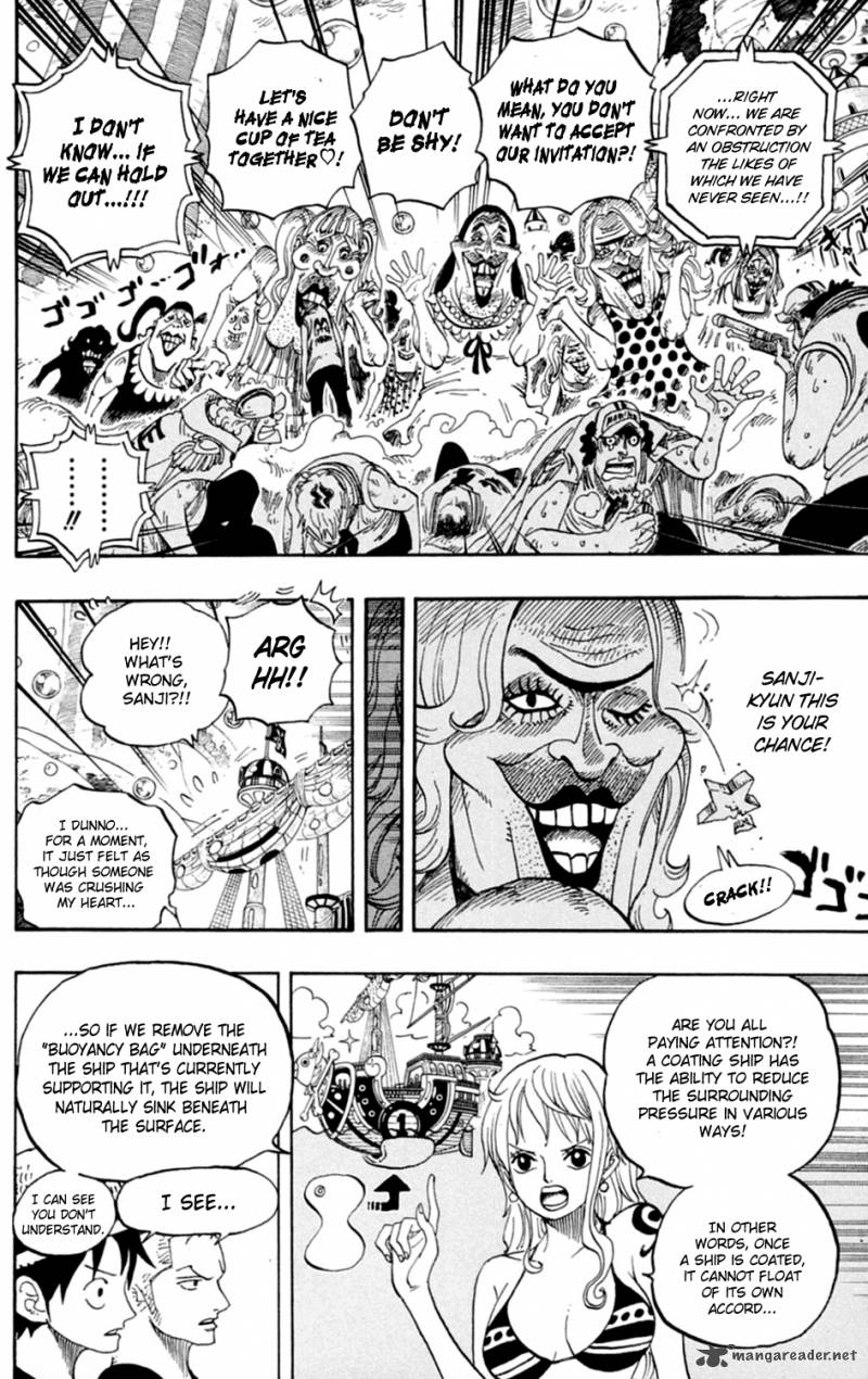 One Piece Chapter 602 page 13 - Chapter 602: Downward Ho!!