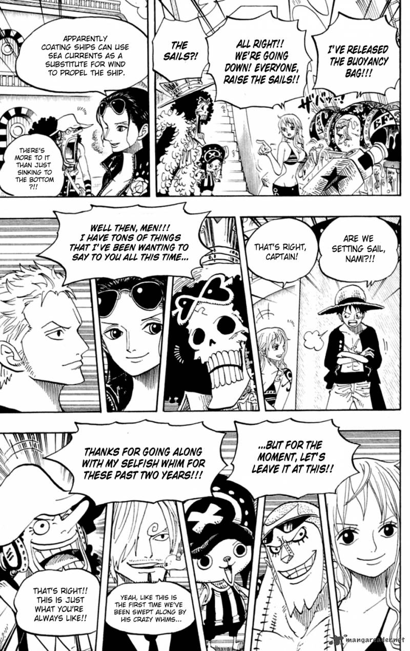 One Piece Chapter 602 page 14 - Chapter 602: Downward Ho!!