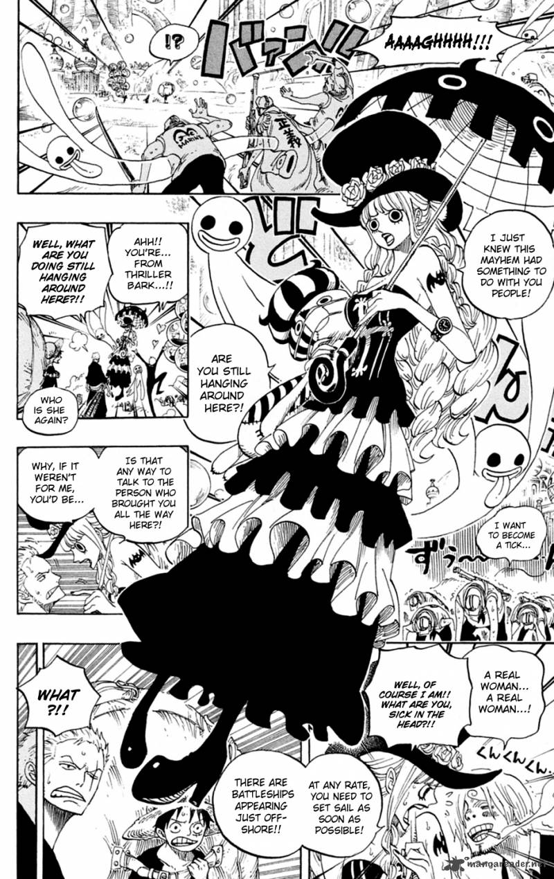 One Piece Chapter 602 page 4 - Chapter 602: Downward Ho!!
