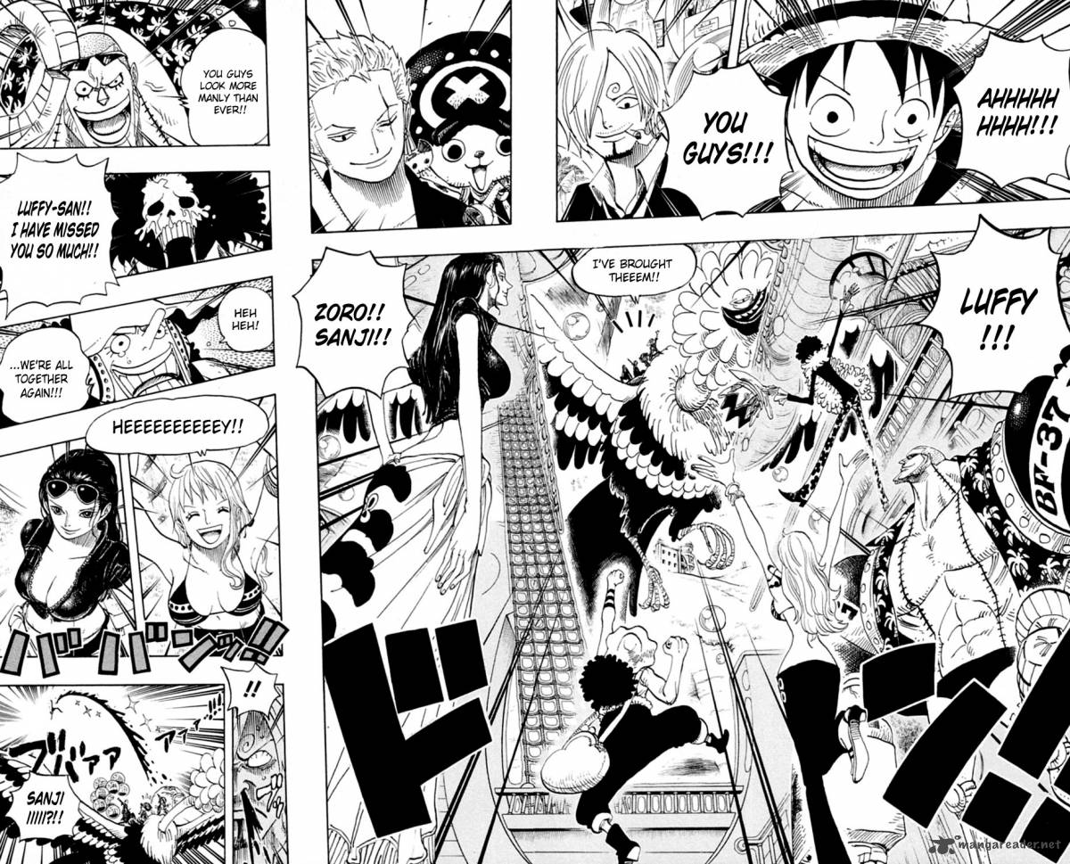 One Piece Chapter 602 page 6 - Chapter 602: Downward Ho!!