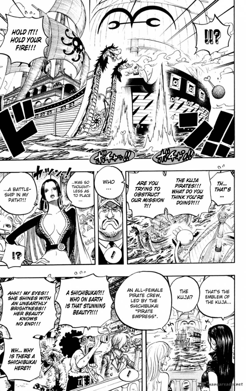 One Piece Chapter 602 page 8 - Chapter 602: Downward Ho!!