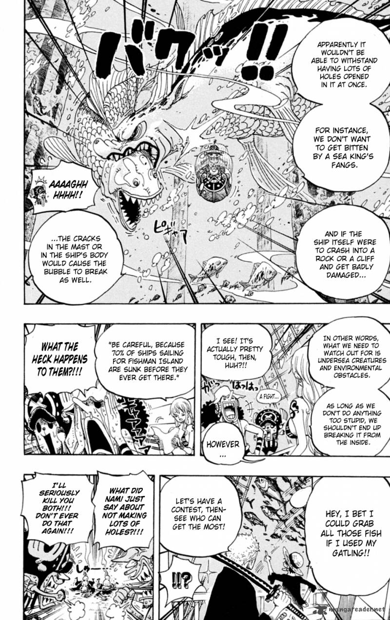 One Piece Chapter 603 page 11 - Chapter 603: Keep It In Your Heart