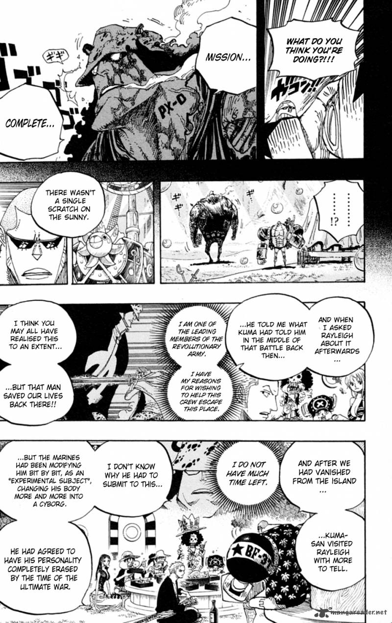 One Piece Chapter 603 page 14 - Chapter 603: Keep It In Your Heart