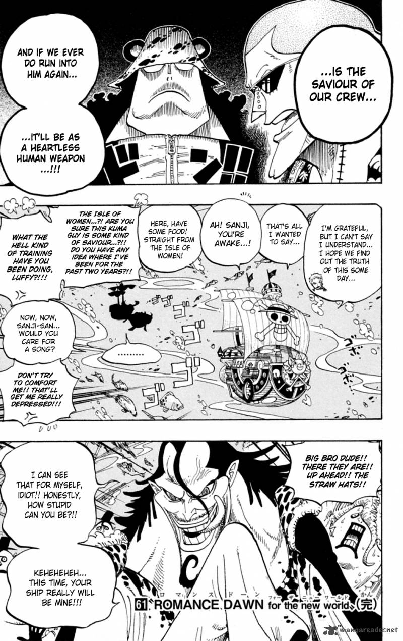 One Piece Chapter 603 page 16 - Chapter 603: Keep It In Your Heart