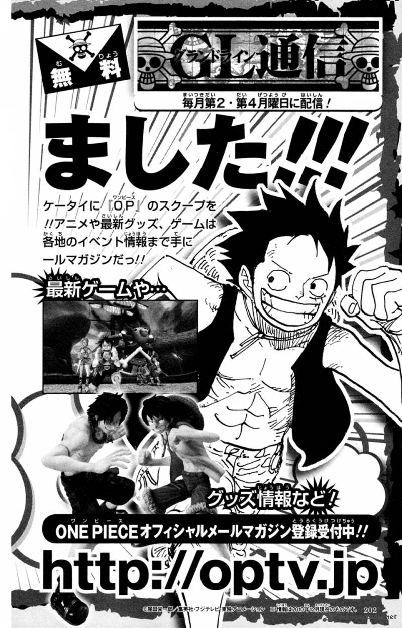 One Piece Chapter 603 page 19 - Chapter 603: Keep It In Your Heart
