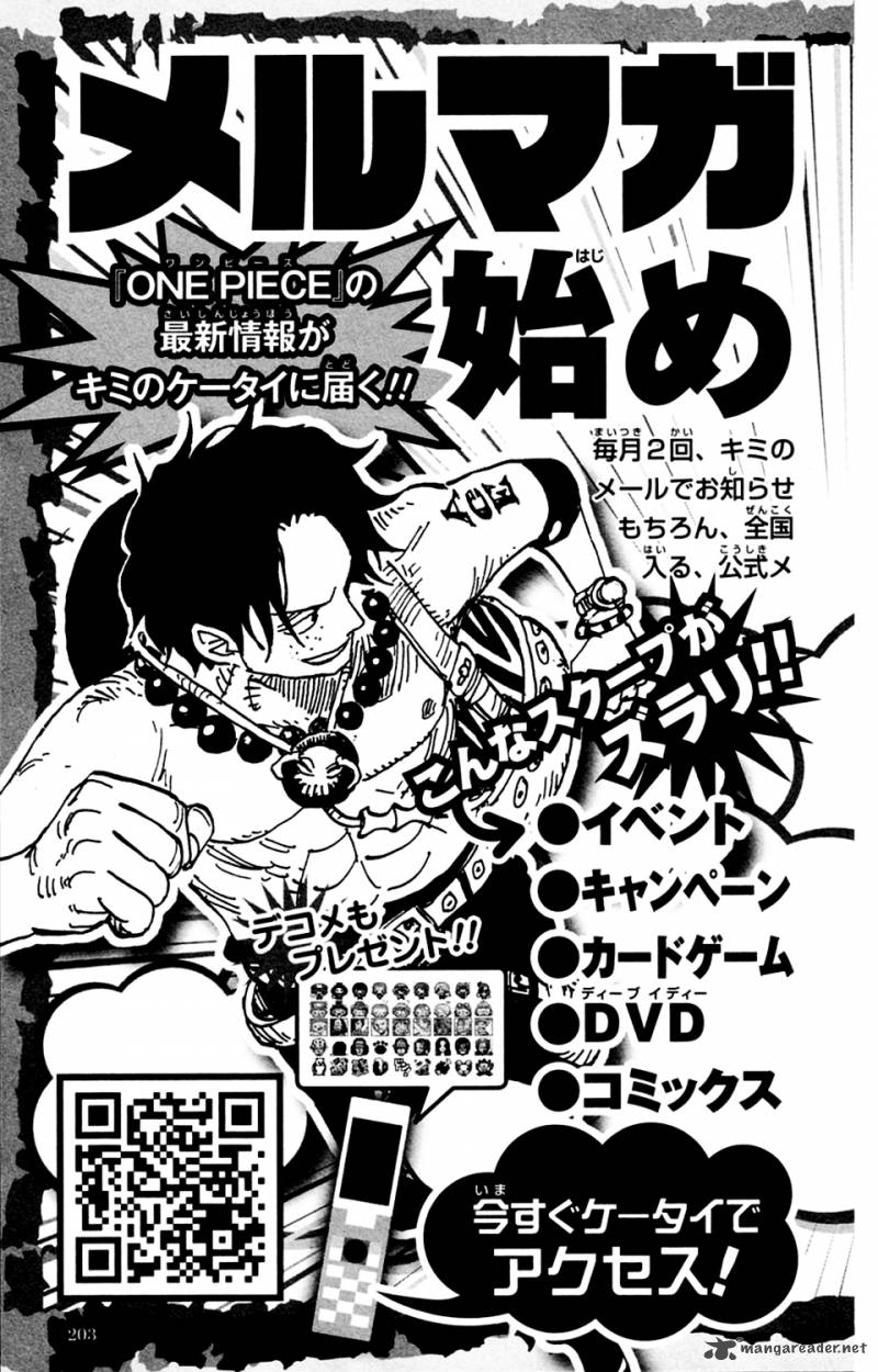 One Piece Chapter 603 page 20 - Chapter 603: Keep It In Your Heart