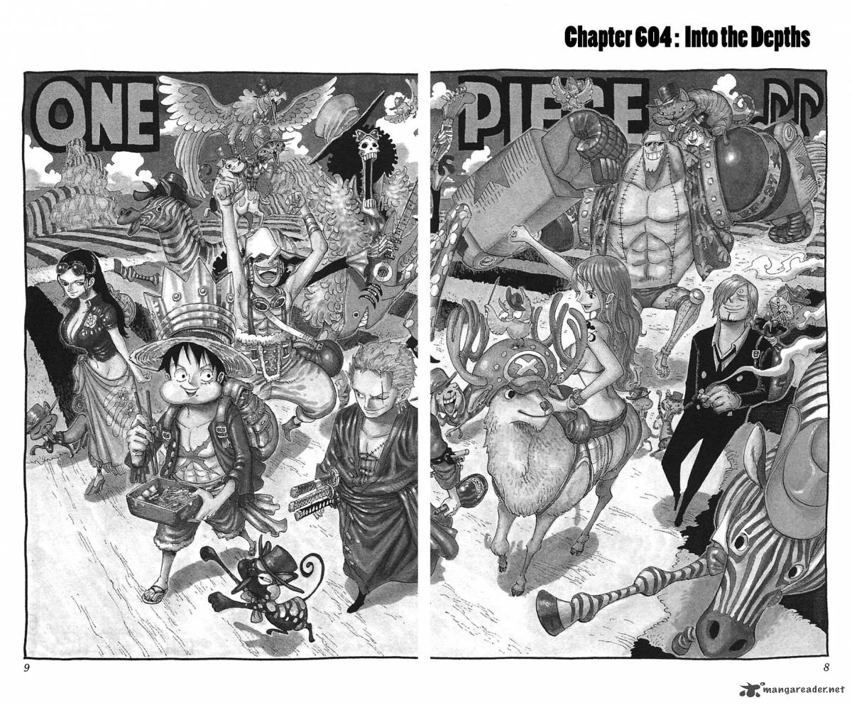 One Piece Chapter 604 page 28 - Chapter 604: Into the Depths