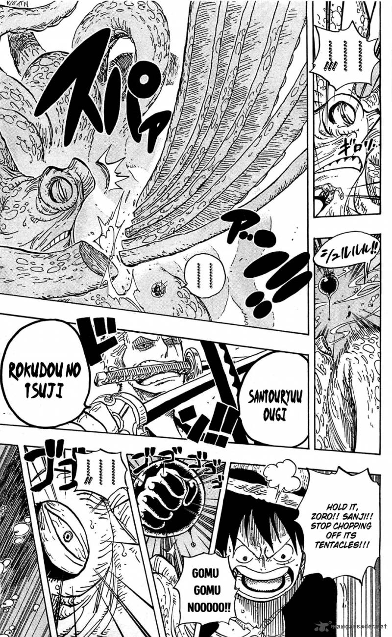 One Piece manga, chapter 605, page 14 of 21