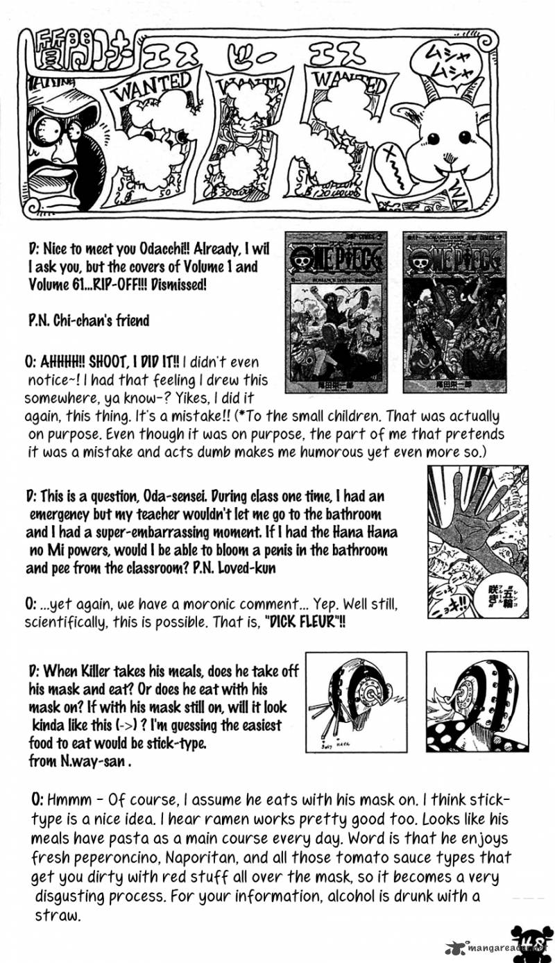 One Piece manga, chapter 605, page 15 of 21