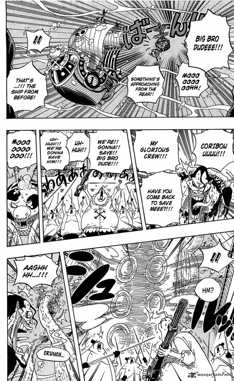 One Piece manga, chapter 605, page 5 of 21