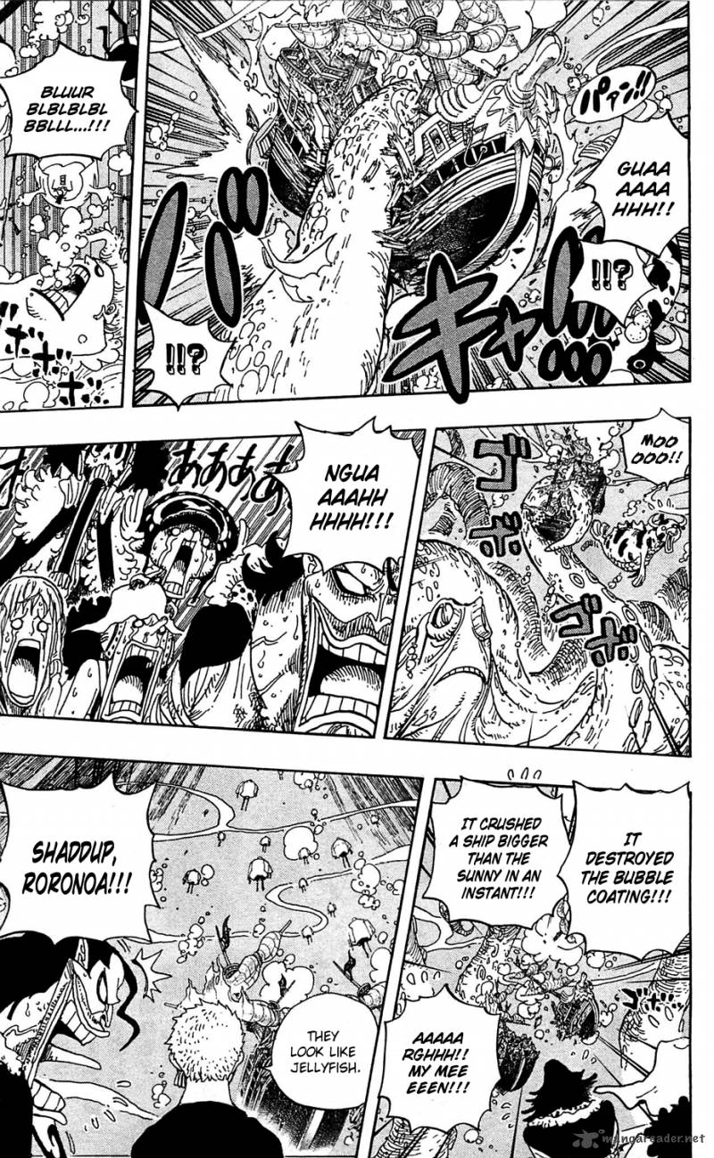 One Piece manga, chapter 605, page 6 of 21