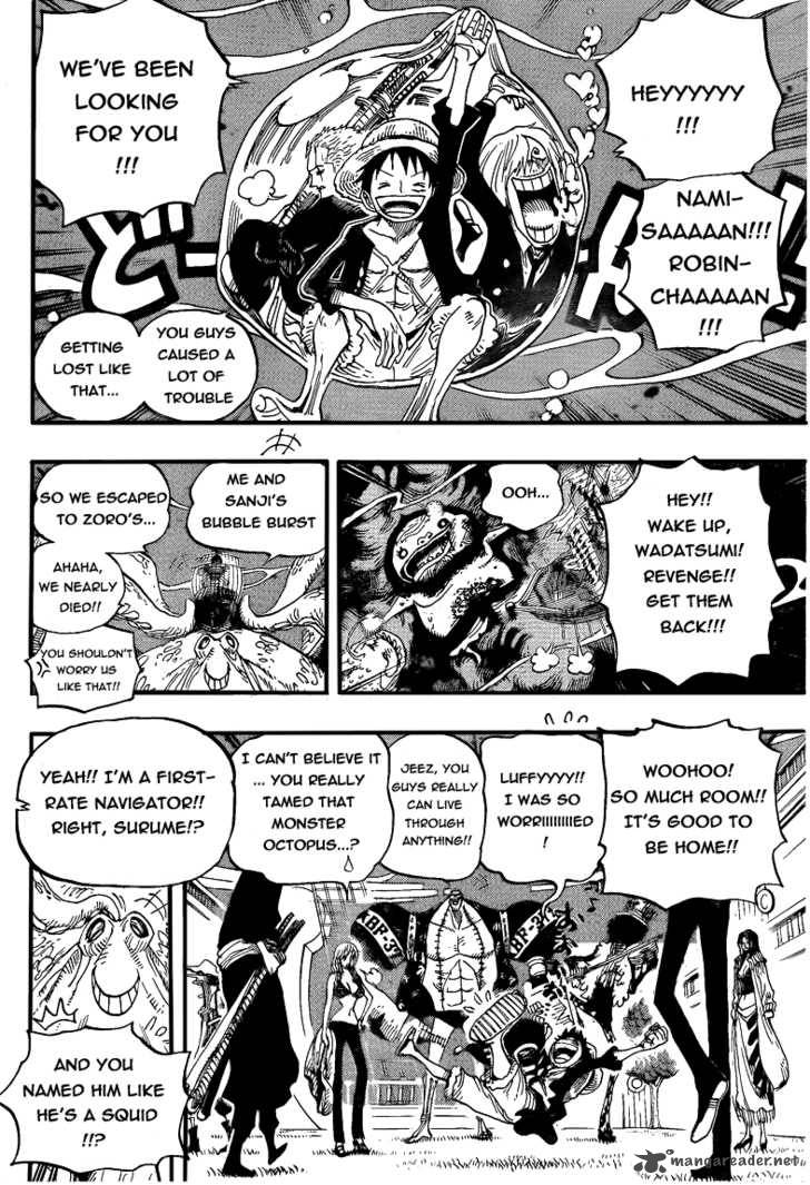 One Piece Chapter 606 page 12 - Chapter 606: Deep Sea Adventure