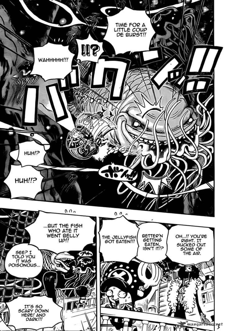 One Piece Chapter 606 page 3 - Chapter 606: Deep Sea Adventure