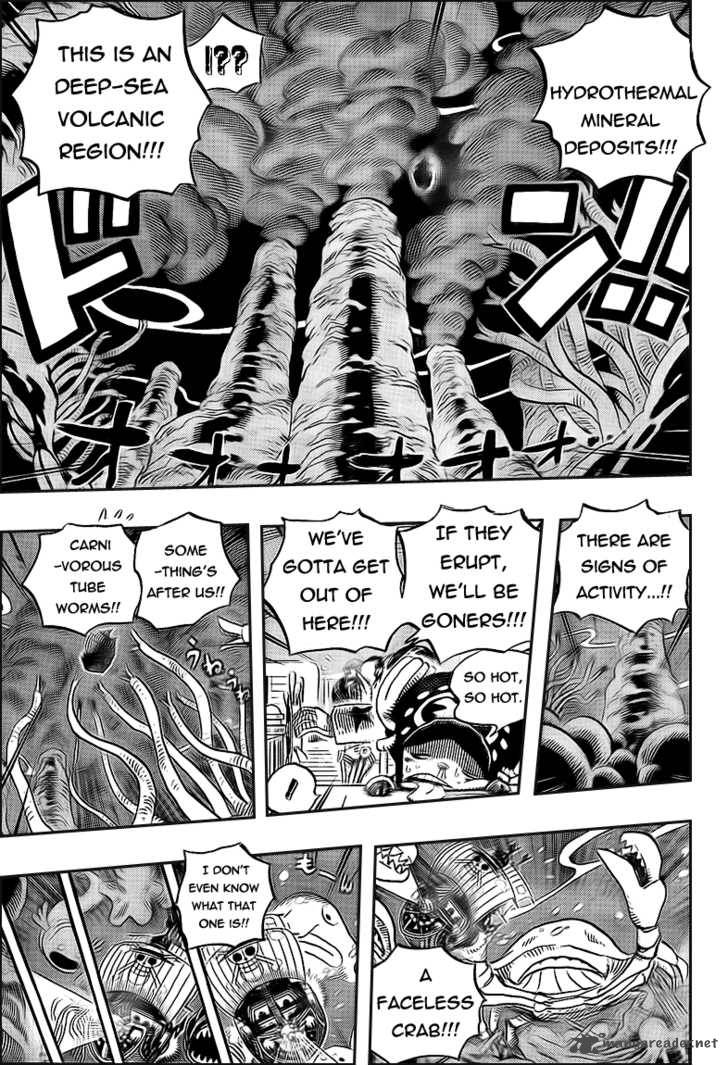 One Piece Chapter 606 page 7 - Chapter 606: Deep Sea Adventure