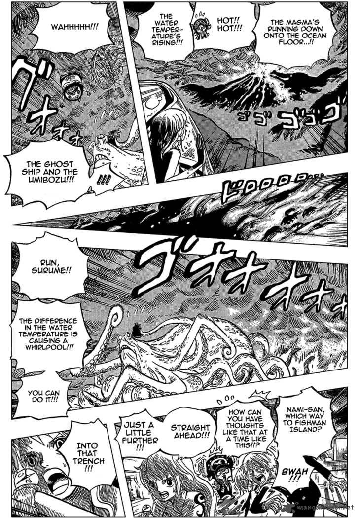 One Piece Chapter 607 page 5 - Chapter 607: 10,000 Meters Under the Sea