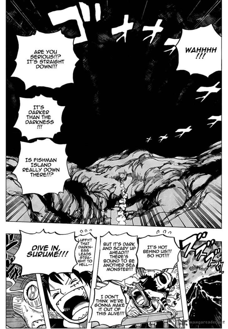 One Piece Chapter 607 page 6 - Chapter 607: 10,000 Meters Under the Sea