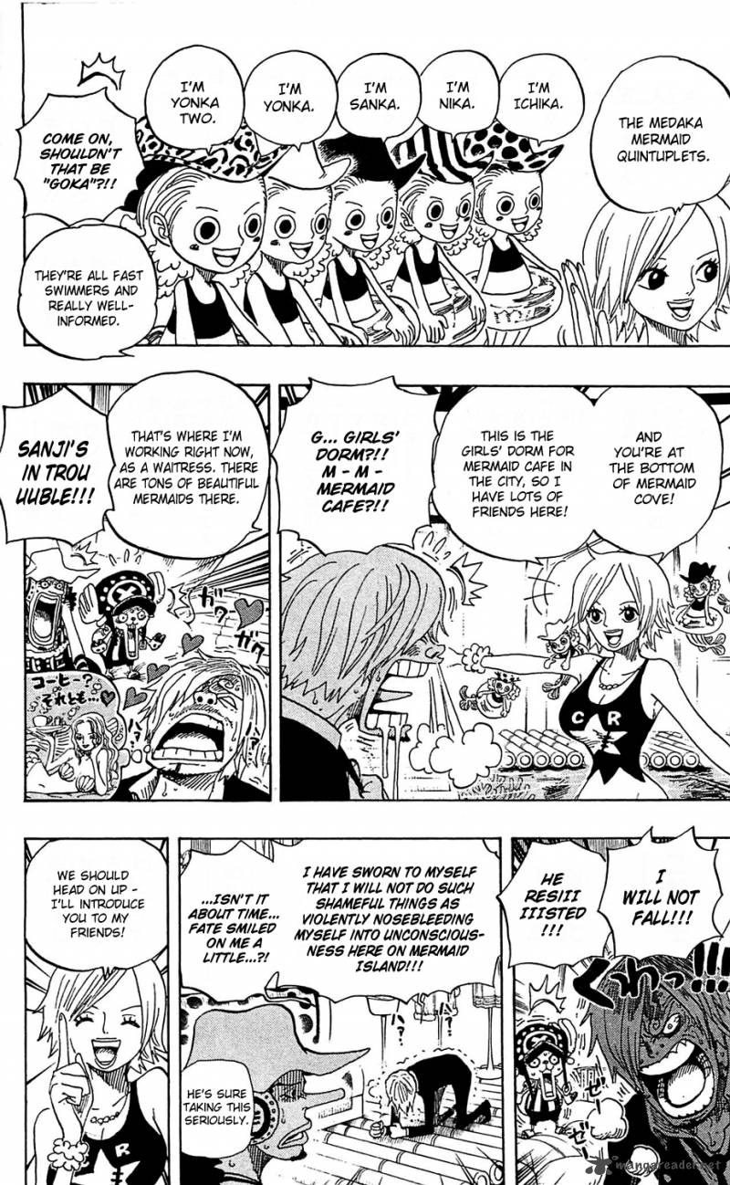 One Piece Chapter 608 page 12 - Chapter 608: Underwater Paradise