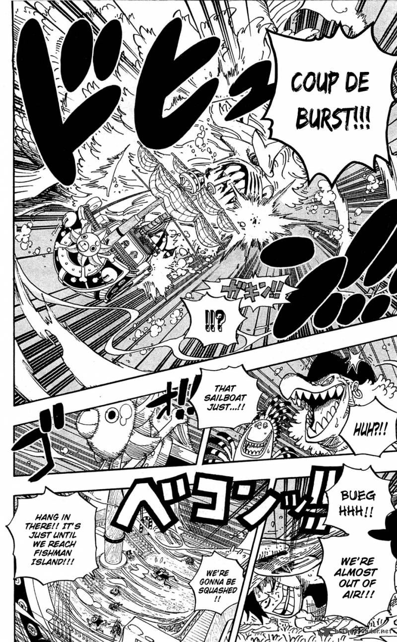 One Piece Chapter 608 page 4 - Chapter 608: Underwater Paradise