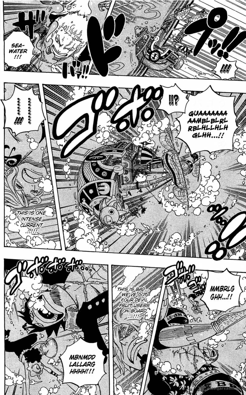 One Piece Chapter 608 page 6 - Chapter 608: Underwater Paradise
