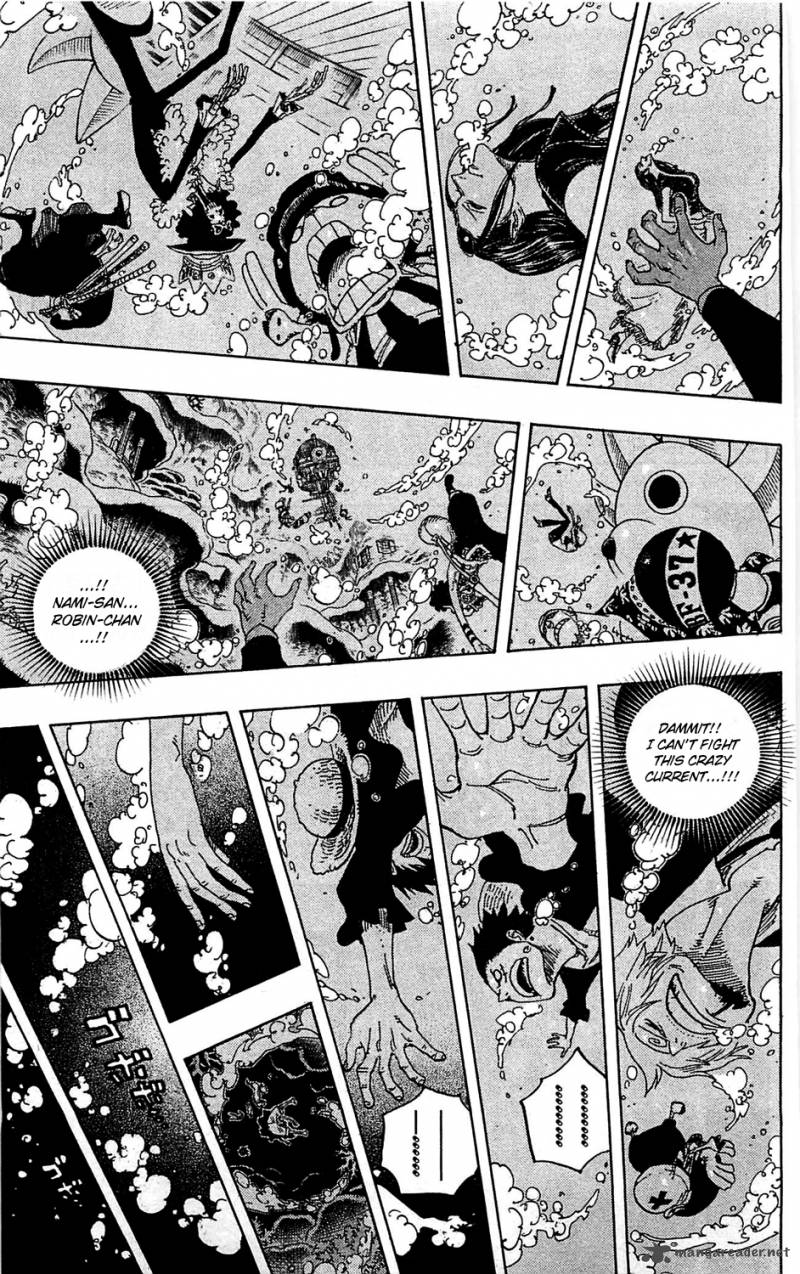 One Piece Chapter 608 page 7 - Chapter 608: Underwater Paradise